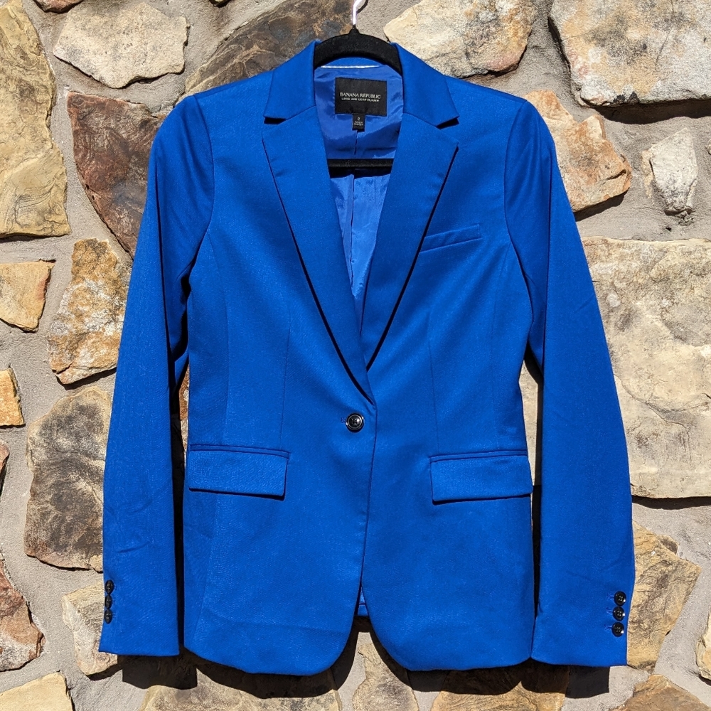 Banana Republic Long & Lean Blazer